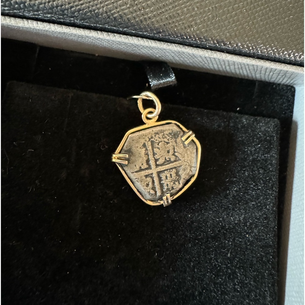Authentic Spanish Cob Coin for Necklace